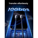 UGREEN US355 Cable de carga USB-C a USB-C 240W negro