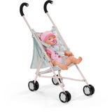 ZAPF Creation BABY born Cochecito con bolsa Jungla, Cochecitos de muñecos 