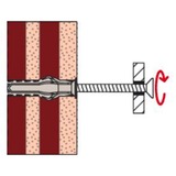 fischer Taco SX Plus 8x40 BigPack, Pasador gris claro