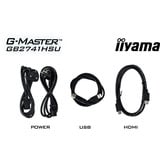 iiyama G-MASTER GB2741HSU-B1 pantalla para PC 68,6 cm (27") 1920 x 1080 Pixeles Full HD Negro, Monitor de gaming negro (mate), 68,6 cm (27"), 1920 x 1080 Pixeles, Full HD, Negro