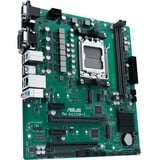 ASUS PRO A620M-C-CSM AMD A620 Zócalo AM5 micro ATX, Placa base verde, AMD, Zócalo AM5, AMD Ryzen 7000 Series, Zócalo AM5, DDR5-SDRAM, 96 GB