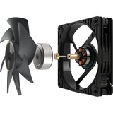 ASUS ProArt PF120, Ventilador negro, Ventilador, 12 cm, Negro