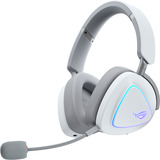 ASUS ROG Delta II Auriculares Inalámbrico y alámbrico Diadema Juego USB Tipo C Bluetooth Blanco, Auriculares para gaming blanco, Inalámbrico y alámbrico, 20 - 20000 Hz, Juego, 318 g, Auriculares, Blanco