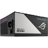 ASUS ROG Loki SFX-L 850W Platinum unidad de fuente de alimentación 24-pin ATX Negro, Plata, Fuente de alimentación de PC negro, 850 W, 100 - 240 V, 110 W, 850 W, 110 W, 9,6 W