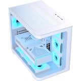 Aerocool P500C Midi Tower Blanco, Cajas de torre blanco, Midi Tower, PC, Blanco, ATX, micro ATX, Mini-ITX, SPCC, Vidrio templado, Juego