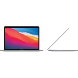 Apple MacBook Air Portátil 33,8 cm (13.3") Apple M 8 GB 512 GB SSD Wi-Fi 6 (802.11ax) macOS Big Sur Gris gris, Apple M, 33,8 cm (13.3"), 2560 x 1600 Pixeles, 8 GB, 512 GB, macOS Big Sur
