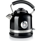 Ariete 2854/02 tetera eléctrica 1,7 L 2000 W Negro, Hervidor de agua negro, 1,7 L, 2000 W, Negro, Acero inoxidable, Indicador de nivel de agua, Sin cables