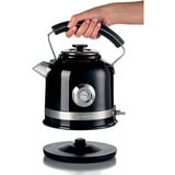 Ariete 2854/02 tetera eléctrica 1,7 L 2000 W Negro, Hervidor de agua negro, 1,7 L, 2000 W, Negro, Acero inoxidable, Indicador de nivel de agua, Sin cables