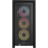 Corsair FRAME 4000D LCD RS ARGB, Cajas de torre negro
