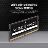 Corsair SO-DIMM 32 GB DDR5-5600 (1x 32 GB), Memoria RAM negro
