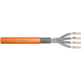 Digitus Cable de instalación profesional Cat.7 S/FTP simple, Cca naranja