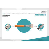 Digitus DK-1744-VH-1, Cable naranja