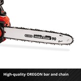 EINHELL GE-LC 36/35 li-solo Scie à chaîne à deux, 0 W, 18 V, Motosierra rojo/Negro, 0 W, 18 V