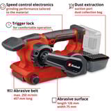 EINHELL TP-BS 18/457 Li BL, 4466270, Lijadora de banda rojo/Negro