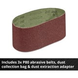 EINHELL TP-BS 18/457 Li BL, 4466270, Lijadora de banda rojo/Negro