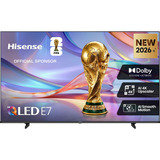 Hisense 58E7S, TV QLED negro