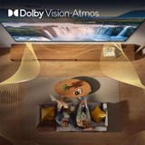 Hisense 58E7S, TV QLED negro