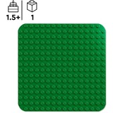 LEGO DUPLO Base de Construcción Verde, Juegos de construcción Juego de construcción, 1,5 año(s), Plástico, 1 pieza(s), 129 g