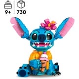 LEGO Disney Stitch, Juegos de construcción Juego de construcción, 9 año(s), Plástico, 730 pieza(s), 904 g