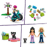 LEGO Friends Cabaña de glamping en plena naturaleza, Juegos de construcción 