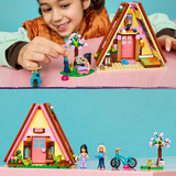 LEGO Friends Cabaña de glamping en plena naturaleza, Juegos de construcción 