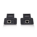Lindy Extensor USB 2.0 Cat.6 negro