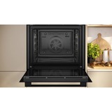 Neff N 30 B1CVD0AK3 horno 71 L Negro negro, Medio, Horno eléctrico, 71 L, 71 L, 50 - 275 °C, Hidrolítica
