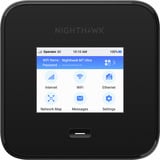 Netgear Nighthaw M7 Pro Router de red móvil, Router WIRELESS LTE negro, Router de red móvil, Negro, Portátil, LCD, 7,11 cm (2.8"), Gigabit Ethernet