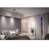 Philips Hue Foco empotrable White & Color Ambiance Centura, Luz de LED negro