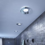 Philips Hue White Ambiance Adore Bathroom Downlight Empotrable e Insertable, Luz de LED plateado
