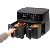 ProfiCook PC-FR 1295 H, Freidora de aire caliente acero inoxidable (oscuro)/Negro