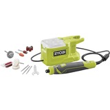 Ryobi RRT18-0, Amoladora recta verde/Negro