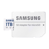 Samsung EVO Plus 1.0TB microSDXC, Tarjeta de memoria blanco