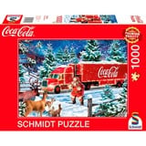 Schmidt Spiele Coca Cola: Camión de Navidad, Puzzle 