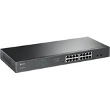 TP-Link TL-SG1218MPE Gestionado L2 Gigabit Ethernet (10/100/1000) Energía sobre Ethernet (PoE) 1U Negro, Interruptor/Conmutador Gestionado, L2, Gigabit Ethernet (10/100/1000), Energía sobre Ethernet (PoE), Montaje en rack, 1U