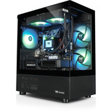Thermaltake PC-000094-DE, Gaming-PC negro/Transparente