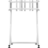 Thermaltake Soporte triple para monitores Snow, para cockpit de simulador de carreras GR500, Soporte de monitor blanco