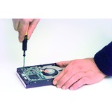 Wiha Juego de destornilladores de torque TorqueVario-S Micro ESD negro/Amarillo