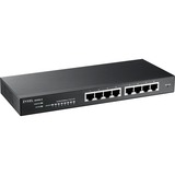 Zyxel GS1915-8 Gestionado L2 Gigabit Ethernet (10/100/1000) Negro, Interruptor/Conmutador Gestionado, L2, Gigabit Ethernet (10/100/1000), Bidireccional completo (Full duplex)