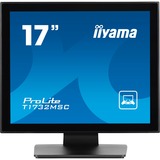iiyama ProLite pantalla para PC 43,2 cm (17") 1280 x 1024 Pixeles SXGA LED Pantalla táctil Mesa Negro, Monitor LED negro, 43,2 cm (17"), 1280 x 1024 Pixeles, SXGA, LED, 5 ms, Negro