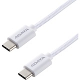 ADATA CACC-100PN-WH cable USB USB 2.0 1 m USB C 100 W Blanco blanco, 1 m, USB C, USB C, USB 2.0, Blanco