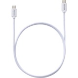 ADATA CACC-100PN-WH cable USB USB 2.0 1 m USB C Blanco blanco, 1 m, USB C, USB C, USB 2.0, Blanco