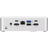 ASUS NUC 15 Pro+ RNUC15CRSU900002 Blanco, Barebone blanco, Mini PC barebone, DDR5-SDRAM, M.2, Ethernet, Wi-Fi 7 (802.11be), 150 W