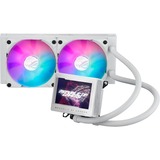 ASUS ROG RYUJIN III 240 ARGB White Edition Procesador Sistema de refrigeración líquida todo en uno 12 cm Blanco 1 pieza(s), Refrigeración por agua blanco, Sistema de refrigeración líquida todo en uno, 12 cm, Blanco
