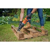 BLACK+DECKER Sierra sable BES301, Sierra de sable naranja/Negro