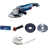 Bosch GWS 24-230 JZ amoladora angular 23 cm 6500 RPM 2400 W 6 kg azul, 6500 RPM, 23 cm, Corriente alterna, 6 kg
