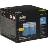 Braun CCR6 Cartucho de limpieza Cartucho de limpieza, Azul, Braun, Braun Clean&Charge, Box, 6 pieza(s)