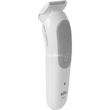 Braun Series 5 BG5500 Gris, Blanco, Cortador de pelo gris, Mojado y seco, Batería, Gris, Blanco