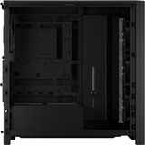Corsair FRAME 4000D RS Wood, Cajas de torre negro/Madera