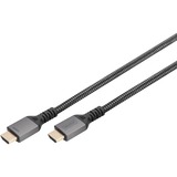 Digitus Cable de conexión HDMI Ultra High Speed, con Ethernet, UHD 8K negro/Gris